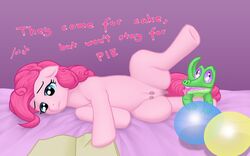 equine female friendship_is_magic gummy_(mlp) horse my_little_pony pinkie_pie_(mlp) pony pussy straight_hair tagme