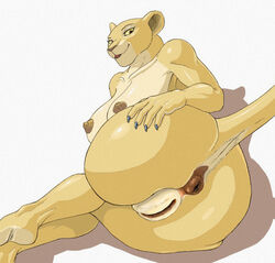 anal anthro anus ass big_ass big_breasts breasts butthole disney erect_nipples furry huge_ass imminent_anal imminent_anal_sex inviting lion lioness nala presenting presenting_anus presenting_ass presenting_hindquarters presenting_pussy the_lion_king wide_hips wolve95