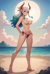 yamato (one piece) from one piece by onestrikevow