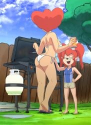 2020s 2024 2girls adult adult_female age_difference animal_ears ass bare_back bare_legs bare_shoulders bikini blue_eyes breasts cat_humanoid cooking cub d-rock daughter day disney female full_body furry furry_female goof_troop grill height_difference long_hair looking_at_viewer mature mature_female medium_breasts milf mother mother_and_child mother_and_daughter multiple_girls naughty_face older_woman_and_younger_girl open_mouth orange_hair outdoors parent parent_and_child parent_and_daughter peg_pete pistol_pete pointy_ears sandals shoulder_blades size_difference smile smiling_at_viewer standing string_bikini swimsuit twintails white_bikini young young_female young_female_and_milf