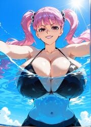 ai_generated alternate_ass_size alternate_body_type alternate_breast_size beautiful beauty breasts clothed clothing female female_focus female_only gigantic_ass gigantic_breasts goth goth_girl gothic gothic_girl huge_ass huge_breasts hyper hyper_breasts hyper_butt large_ass large_breasts long_hair mommy nagiotoai one_piece open_eyes perona perona_(one_piece) pink_eyes pink_hair solo solo_female solo_focus stretched_clothing tight_clothing voluptuous voluptuous_body voluptuous_female