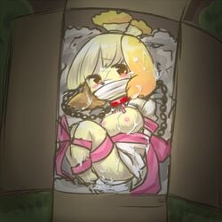isabelle (animal crossing) from animal crossing by unknown artist