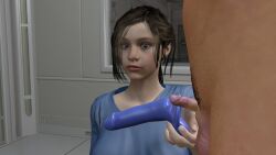 claire_redfield female nurse resident_evil_2_remake small_penis small_penis_humiliation