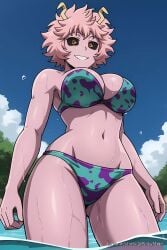 ai_generated aichat bikini boku_no_hero_academia candid ecchi mina_ashido my_hero_academia pinku pinkuai swimming