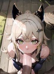 ai_generated fellatio kapottai kirara_(genshin_impact) tagme