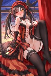 tokisaki kurumi from date a live by devil heavens