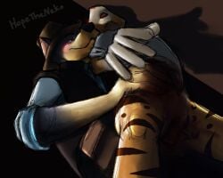 anthro blood bodily_fluids genital_fluids hi_res hopetheneko hopethenekonsfw male male/male menstruation sniper_(team_fortress_2) solo team_fortress_2 valve