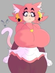 mad mew mew from deltarune by goofy horns