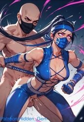 ai_assisted ai_generated cum cum_in_pussy cum_inside defeated defeated_heroine doggy_style fighting_stance from_behind from_behind_position hidden_gem hypnosis hypnotic_eyes kitana kitana_(mk11) kitana_(mk9) kitana_(new_era) mind_control patreon patreon_username vaginal_fluids vaginal_insertion vaginal_penetration vaginal_sex