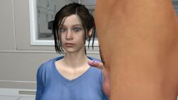 claire_redfield female nurse resident_evil_2_remake small_penis small_penis_humiliation