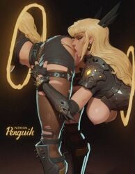 autocunnilingus black_legwear cunnilingus female licking_pussy magik_(illyana_rasputin) magik_(marvel_rivals) marvel_rivals portal portal_sex self_lick