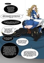 1boy 1girls ass_grab big_ass big_breasts black_panther_(marvel) blonde_hair breast_grab breasts cheating cheating_wife cuckold cum_in_pussy dark-skinned_male duo english_text female invisible_woman invisible_woman_(marvel_rivals) male marvel marvel_comics marvel_rivals milf mother sue_storm text venomart500 venomarts00 zstorys22