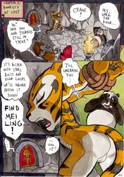 anthro ass better_late_than_never blush chains comic daigaijin english_text feline fur furry kung_fu_panda master_po_ping master_tigress page_102 panda pussy tail tiger