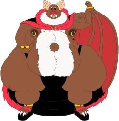 alythewolfcat anthro asian_mythology bat belly_hair big_bulge black_sclera body_hair bracelet bulge cape chest_hair clothing demon detailed_bulge digit_ring dylan_ameyama ear_piercing ear_ring east_asian_mythology eyebrows fangs flexing footwear genital_outline hair hi_res huge_bulge huge_thighs hyper hyper_bulge hyper_thighs japanese_mythology jewelry leaf-nosed_bat lips male mammal microbat musclegut muscular mythology navel nipple_piercing nipple_ring nipples obese oni outie_navel overweight overweight_male penis_outline piercing platform_footwear platform_sandals red_eyes ring_piercing sandals shoes solo speedo swimwear teeth thick_lips thick_thighs vampire vampire_bat white_hair winged_arms wings yangochiropteran yokai