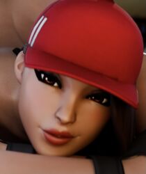 1girls close-up female female_only fortnite fortnite:_battle_royale ruby_(fortnite) teasing weedson86