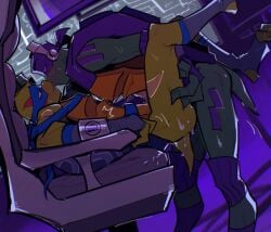 donatello_(rise_of_the_tmnt) donatello_(tmnt) gay gay_domination gay_sex kiss kissing leo leonardo leonardo_(rise_of_the_tmnt) leonardo_(tmnt) nsfw rise_of_the_teenage_mutant_ninja_turtles sweat sweaty sweaty_body teenage_mutant_ninja_turtles tmnt yaoi