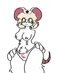 6_nipples breasts furry lorna mouse pussy_hair terrible_mouse