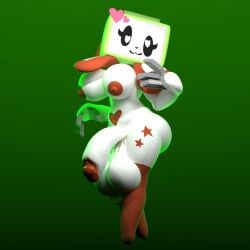 1:1 1futa 3_fingers 3d 3d_(artwork) anthro areola ass balls big_balls big_breasts big_butt big_penis biped biruz_(ltfgame) black_sclera breasts brown_areola brown_glans brown_markings brown_nipples colored curvy_figure digital_media_(artwork) electronics erection fanfurry fingers for_a_head full-length_portrait futanari genitals glans glistening glistening_genitalia glistening_glans glistening_penis green_background gynomorph heart_(marking) heart_eyes heart_symbol hourglass_figure huge_balls huge_breasts huge_cock humanoid humanoid_genitalia humanoid_penis intersex leg_markings light lighting lovedoll_toy_factory machine markings multicolored_body multicolored_skin nipples not_furry nude object_head penis pinup portrait pose robot saggy_balls screen screen_face screen_head shaded simple_background smile socks_(marking) solo standing star_(marking) television thick_thighs tv_head two_tone_body two_tone_skin uneven_eyes voluptuous voluptuous_gynomorph voluptuous_intersex white_balls white_body white_eyes white_penis white_skin wide_hips