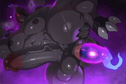 2d_animation anal anal_sex animated anthro balls barazoku big_balls big_muscles big_pecs big_penis black_body circumcised circumcision_scar dildo dildo_in_ass dildo_insertion erection generation_5_pokemon genital_scar genitals glans heart_symbol huge_cock huge_pecs huge_thighs humanoid_genitalia humanoid_penis legendary_pokemon loop low_res magangz male male_penetrated muscular nintendo object_in_ass pecs penetration penis pokemon pokemon_(species) possession red_eyes scar sex_toy sex_toy_in_ass sex_toy_insertion solo thick_thighs translucent translucent_penis zekrom