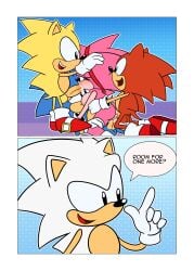 amy rose from classic sonic (universe) by demichan
