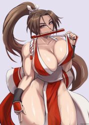mai shiranui from fatal fury by zugzugmine