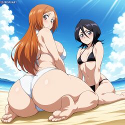 inoue orihime from bleach by crispiiart