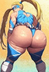 rainbow mika from street fighter by zeca997