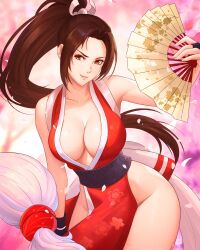 mai shiranui from fatal fury by trujek