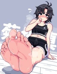 kikuchi makoto from idolmaster by hothot148