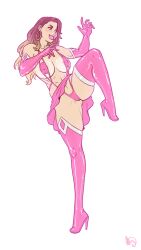 kimberly hart from mighty morphin power rangers by pegasus (artist)