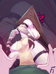 pyramid head from silent hill by frostedink