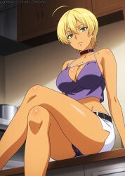 mito ikumi from shokugeki no souma by mr geroiniy