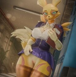digi (yourdigimongirl) from bandai namco by jaeger3d