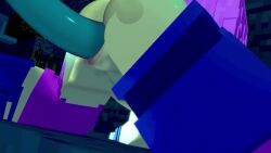 big_ass big_breasts cum_inside cumflation glow_squid_(minecraft) inflation minecraft pinke_(pinkechan) pinkechan squid tagme tentacle tentacle_sex vaginal_penetration video