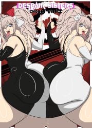 junko enoshima from danganronpa by omnioni