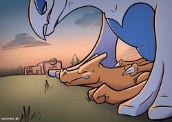 charizard from nintendo by hexadec
