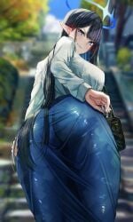 rin (blue archive) from blue archive by nicky w