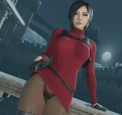 ada wong from capcom by serahnsfwart