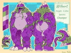 big_ass big_penis chomper_(pvz) gay muscles pvz pvz_2