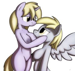 2012 amber_eyes anthro anthrofied blonde_hair breast_sucking breasts colored daughter derpy_hooves_(mlp) dinky_hooves_(mlp) duo equine eye_contact female friendship_is_magic hair horn incest looking_at_another mother mother_and_child mother_and_daughter my_little_pony nipples nude parent parent_and_child parent_and_daughter pegasus plain_background pony pussy sketch tg-0 unicorn white_background wings yuri