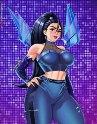1female 1girls alluring background_thighs_thighs big_breasts blush breasts clothed costume female female female_focus female_only female_solo fit fit_female front_view girl_only girl_solo hair human kai'sa kda league_of_legends legs light-skinned_female light_skin lips lipstick long_hair looking_at_viewer only_female only_girl only_woman pale-skinned_female pale_skin party posing posing_for_the_viewer posing_for_viewer senbonzakuraart singer solo solo_female solo_focus solo_girl solo_woman standing thick_hips thick_legs thick_thighs thighhighs thighs violet_eyes violet_hair voluptuous voluptuous_female voluptuous_milf wide_hips woman_only woman_solo