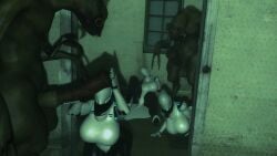 3d crossover female garry's_mod half-life half-life_(series) half-life_2 haydee haydee_(game) male male/female tagme vortigaunt