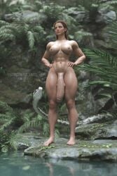 1futa 2025 3d 3d_(artwork) 3d_model 3d_render 3dx abs alexandra_(rexart) artist_name big_penis breasts daz_studio dickgirl futanari hi_res highres huge_cock human jungle large_penis light-skinned_futa light-skinned_futanari light_skin monster muscular naked nipples nude original original_character outdoors outside patreon patreon_username penis realistic rexart secrets_of_rockfield self_upload shoulder_length_hair snake standing tagme thighs uncensored veiny_penis