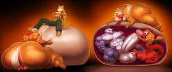 balls bodybuilder furry hyper hyper_balls hyper_cock hyper_genitalia hyper_penis hyper_testicles justmegabenewell male male_only muscles muscular muscular_arms muscular_male muscular_thighs penis vore