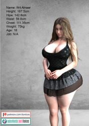 1girls 3d big_ass big_breasts big_thighs breasts bust busty chest curvaceous curvy curvy_figure female hips hourglass_figure huge_ass huge_breasts ifrit_(toncies) ifrit_alnaar large_ass large_breasts legs light-skinned_female light_skin mature mature_female original original_character slim_waist thick thick_hips thick_legs thick_thighs thighs tonices voluptuous waist wide_hips