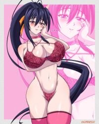 akeno himejima from high school dxd by ryuujinart