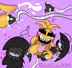 toy chica (fnaf) from five nights at freddy's by cubit d alien