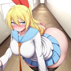 kirisaki chitoge from nisekoi by astroodragon (ai generated)
