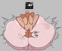 1femboy 1male 2d 2d_(artwork) action_lines anal_sex anon anonymous_male ass balls big_ass big_balls bottom_heavy bottom_heavy_femboy bubble_ass bubble_butt clapping_cheeks cum_drip cum_in_ass cum_inside cumming_while_penetrating faceless_male fucking gay gay_anal gay_sex male male_only massive_ass mitch_cruorem_(blackwhiplash) naked oerba_yun_fang penetration plap plapping plump_ass slap_mark squirting stuck_in_wall testicles thick_ass vampire