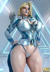 1girls ass breasts busty curvaceous curvy emma_frost emma_frost_(marvel_rivals) female female_focus female_only hagiwara_studio marvel marvel_rivals seductive solo solo_female voluptuous wide_hips